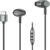 Budi Metal Series – 3.5mm & Type-C Earphones with Remote and Mic– Model (EP31D)