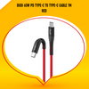 Budi Turbo Link 65 – 1M PD 65W USB-C to USB-C & iPhone Sync Cable – Model (DC198TT10R)