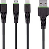 Budi Multi Flex 3 – 2.4A 3-in-1 Bending Resistant Cable- Model (DC150T3B)