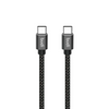 Budi Ultra Charge C-C – 65W PD Braided Metal Cable (3M/2M) – Model (DC206TT30B)