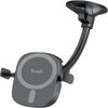 Budi 2 IN 1 Universal Magnetic Wireless Car Charger Holder Windshield + Vent Bracket- CM570B