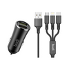 Budi Multi Volt 17W – Dual-Port Fast Charger with 3-in-1 Cable– Model (CC627T3B)