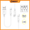 Budi Charge Max DC230 – High-Speed PD Charging Cable (C-to-C & C-to-iPhone) – Model (DC230TT12BS)