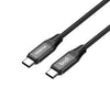 Budi Power Max DC220 – 1.5M/3M PD100W USB-C to C Aluminum Cable– Model (DC220TT15)